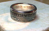 British Britannia Coin Ring