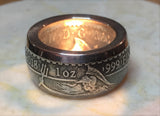 British Britannia Coin Ring
