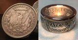 American Morgan Silver Dollar Coin Ring