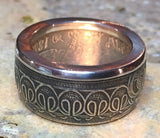 Alphonse Mucha Laurel Coin Ring