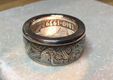 Alphonse Mucha JOB Coin Ring